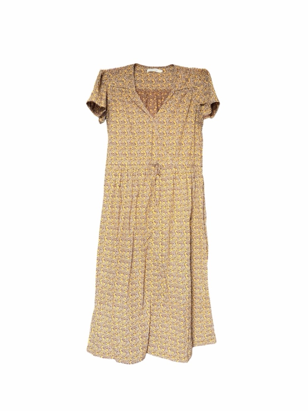 CHRISTY DAWN Dawn Dress Floral Mustard